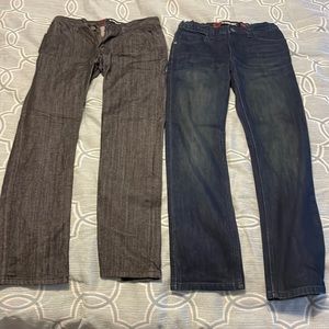 Set of 2 tony hawk skinny jeans kids size 14